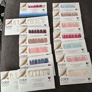 Classic Color Lot - Color Street Nail Polish Strips - (16 sets total)